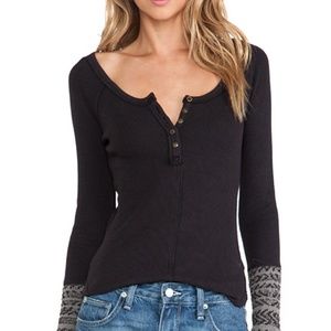 We the Free Alpine cuff Black Small